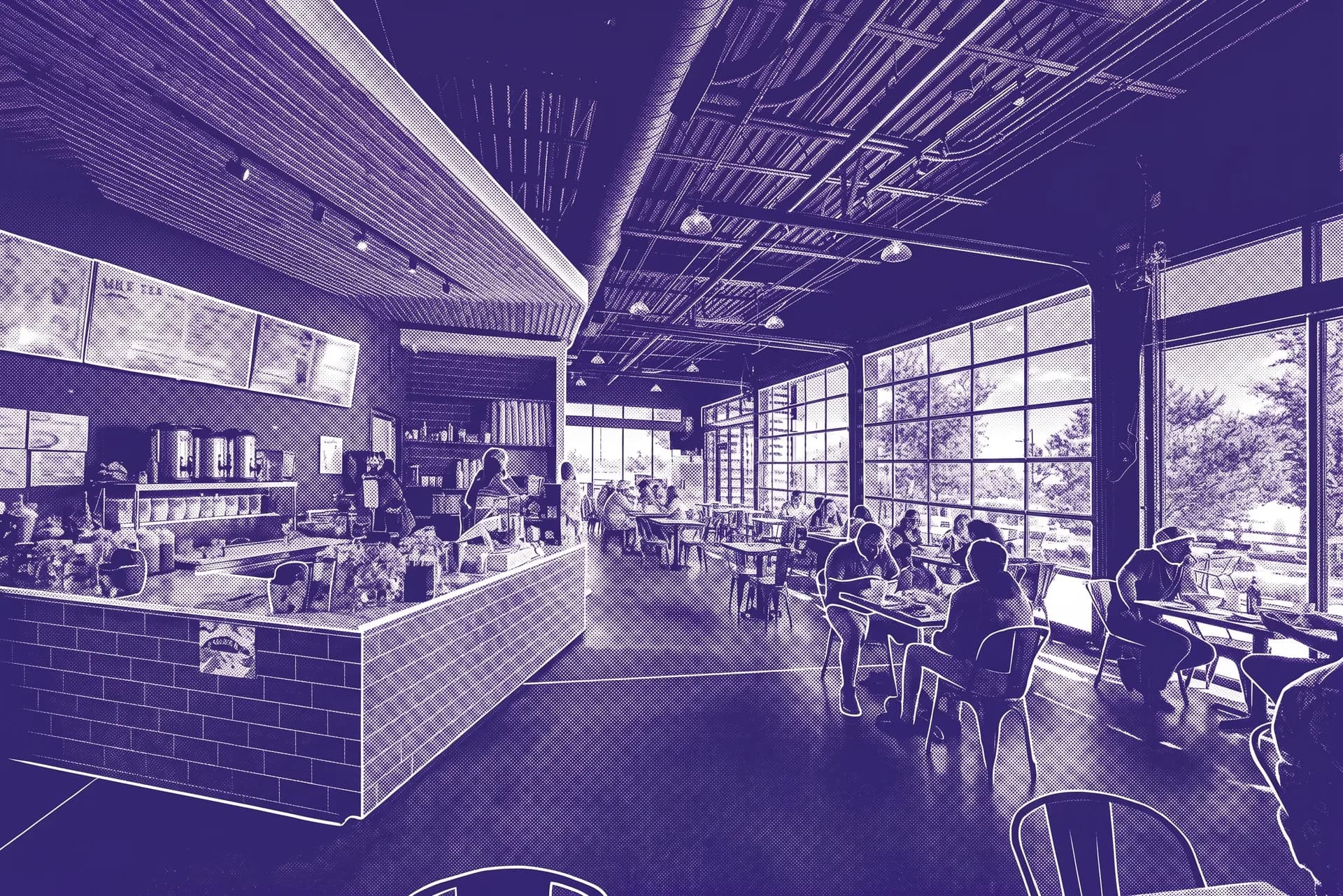 Restaurant interior